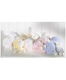Lollipop Lane Luxury Blanket & Teddy