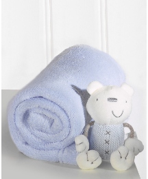 Lollipop Lane Luxury Blanket & Teddy