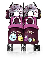 Cosatto You 2 Twin Stroller -Hello Dolly