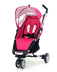 Petite Star ZiaX Stroller Pink Polka Dot