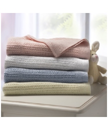 Lollipop Lane Cellular Blanket Cotbed