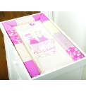 Country Kisses Changing Mat Pink