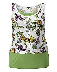 JB Tropical Fruit Vest and Cami set