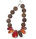 Joe Browns Wacky Wooden Necklace