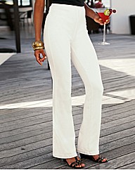 Pull On Bootcut Jeggings Length 31in