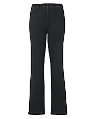 Pull On Bootcut Jeggings Length 31in