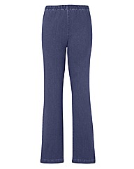 Pull On Bootcut Jeggings Length 28in