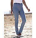 Pull On Slim Leg Jeggings Length 28in