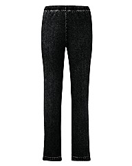 Pull On Slim Leg Jeggings Length 28in