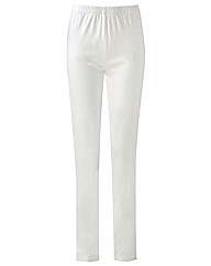 Pull On Slim Leg Jeggings Length 28in