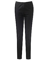 Pull On Slim Leg Jeggings Length 28in