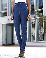 Pull On Slim Leg Jeggings Length 28in