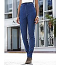 Pull On Slim Leg Jeggings Length 28in