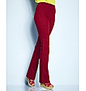 Pull On Bootcut Jeggings Length 31in