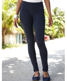 High Waisted Plain Leggings