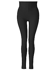 High Waisted Plain Leggings