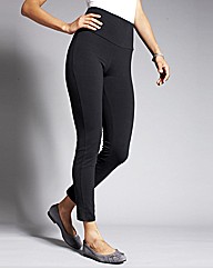 High Waisted Plain Leggings