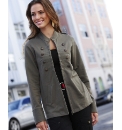 Military Style Jersey Jacket