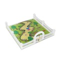 Wooden Dolls House Blue Rose Garden