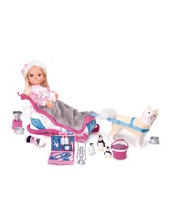 Nancy Snow Sledge Winter Animals Playset