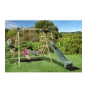 Plum Baboon Wooden Garden Swing Set