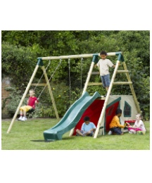 Plum Chacma Wooden Pole Activity Set
