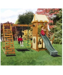 Plum Endeavour Wooden Play Centre