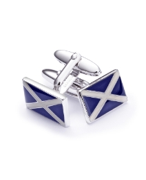 Hunt & Holditch Cufflinks Scottish Flag