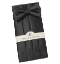 High & Mighty Bow Tie & Cummerbund Set