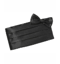 High & Mighty Bow Tie & Cummerbund Set