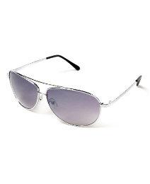 Viva La Diva Lara Aviator Silver Smoke