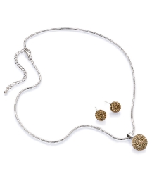 Malissa J Icicle Necklace/Earring Set