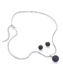 Malissa J Icicle Necklace/Earring Set