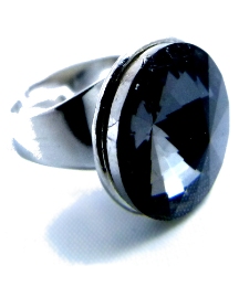 Funky Jewellery Adjustable Stone Ring