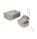 2PC Aluminium Mess Tins