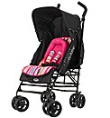 OBaby Atlas V2 Stroller Pink Stripe
