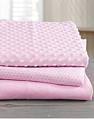 Silvercloud 3 Piece Bedding Bale - Pram