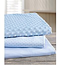 Silvercloud 3 Piece Bedding Bale -Cotbed