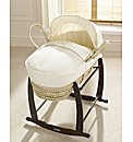 Clair de Lune Stardust Moses Basket