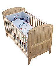 Lollipop Lane Oakhill Cotbed & Bedding