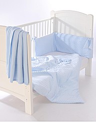 Clair de Lune Dimple 3 Pc Bedding Bale