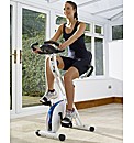 Magnetic Exercise Bike with Back Support