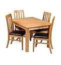 Ashgrove Solid Ash Extendable Dining Tbl