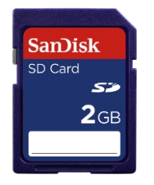 Sandisk SD Memory Card 2GB