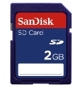 Sandisk SD Memory Card 2GB