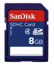 Sandisk SDHC Memory Card 8GB