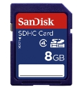 Sandisk SDHC Memory Card 8GB
