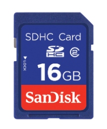 Sandisk SDHC Memory Card 16GB