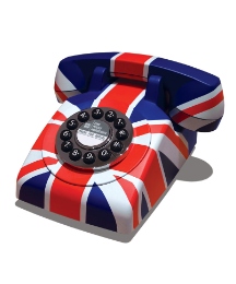 Union Jack Telephone
