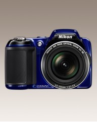 Nikon 16MP 26x Zoom Digital Camera Blue